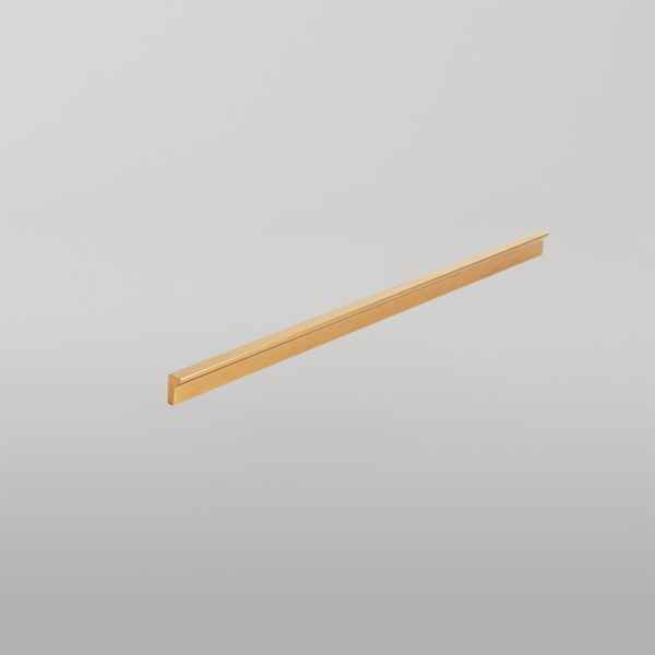 Momo Handles Momo Angle Pull Handle 192mm Brushed Dark Brass