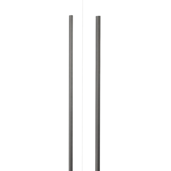 Momo Handles Momo Angle Pull Handle 640mm Metallic Grey