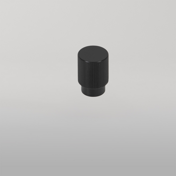 Momo Handles Momo Arpa Round Knob 22mm Brushed Black