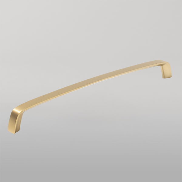 Momo Handles Momo Acuto D Handle 320mm Brushed Satin Brass