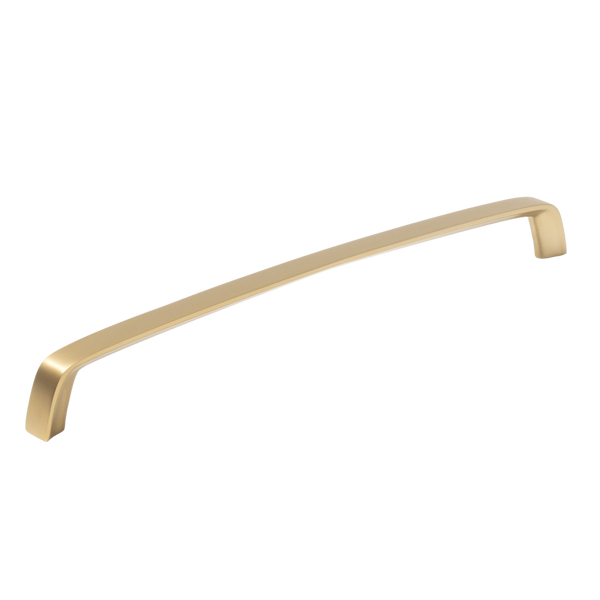 Momo Handles Momo Acuto D Handle 320mm Brushed Satin Brass