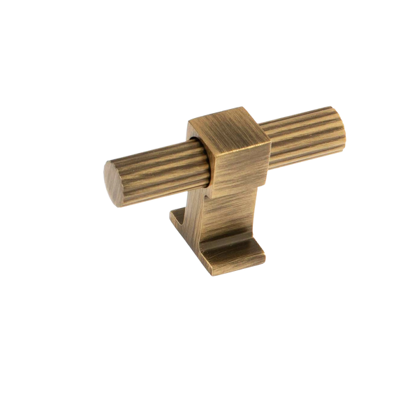 Momo Handles Momo Ambrose T Knob 60mm Antique Bronze Matte