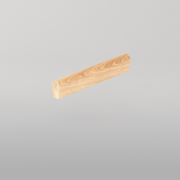 Momo Handles Momo Airlie Timber Pull Handle 150mm Raw American Oak
