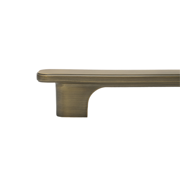 Momo Handles Aspen Solid Brass Entrance Pull Handle Dark Brushed Brass