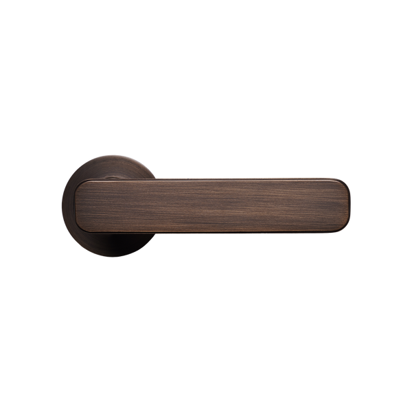 Momo Handles Aspen Solid Brass Mortice Lock Passage Lever Set Bronze