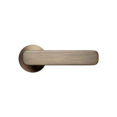 Momo Handles Aspen Lever Handle Set Dark Brushed Brass
