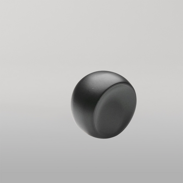 Momo Handles Momo Ball Knob 24mm Matte Black