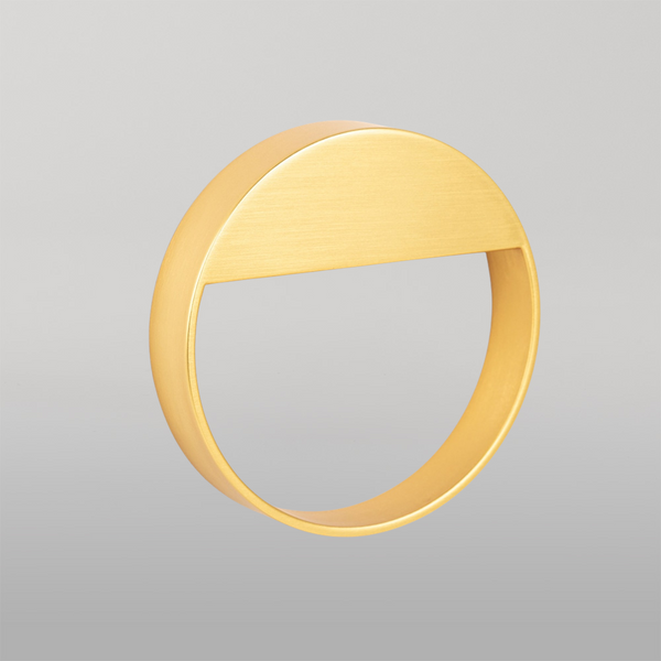Momo Handles Momo Bau Circular Handle 64mm Brushed Gold