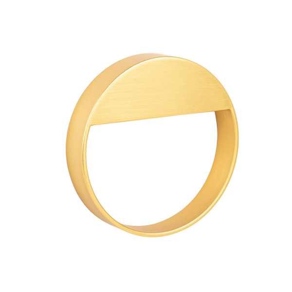 Momo Handles Momo Bau Circular Handle 64mm Brushed Gold