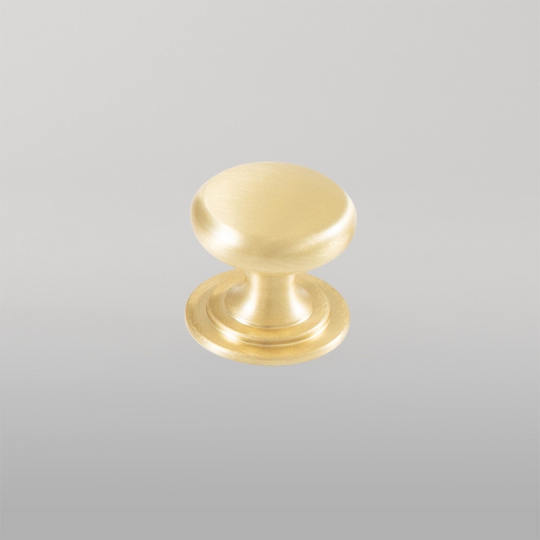 Momo Handles Momo Bosco Knob 32mm Brushed Matte Brass