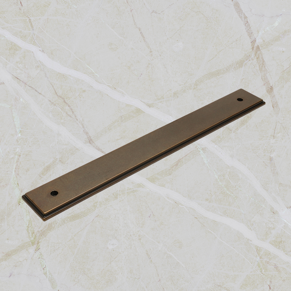 Momo Handles Barrington Bar Handle Backplate 160mm Bronze