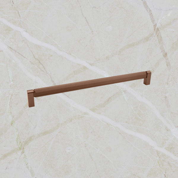 Momo Handles Brooklyn Big Back to Back Door Pull Set 448mm Brushed Bronze