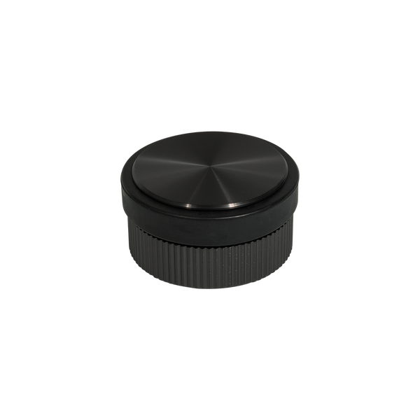 Momo Handles Brooklyn Door Stop 62mm Brushed Black