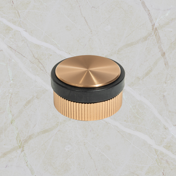 Momo Handles Brooklyn Door Stop 62mm Dark Brushed Brass