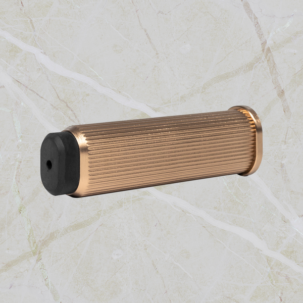 Momo Handles Brooklyn Wall Door Stop 50mm Dark Brushed Brass