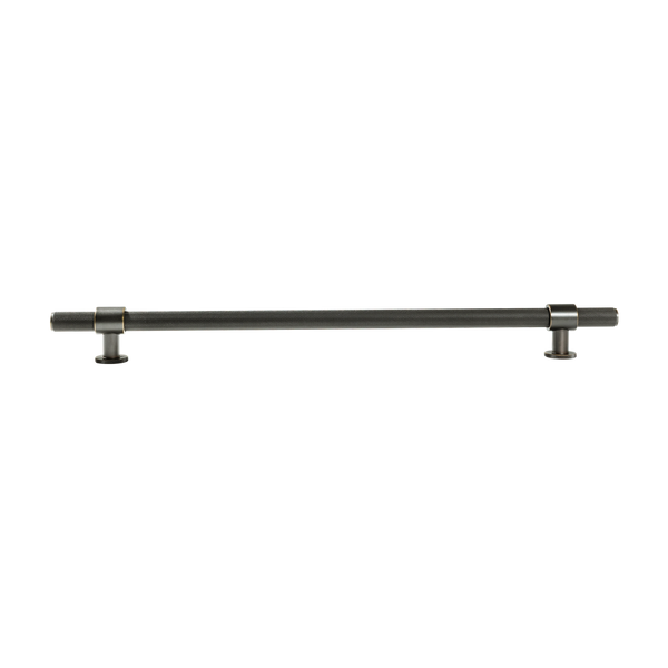 Momo Handles Belgravia Knurled Bar Pull Solid Brass 320mm Dark Bronze