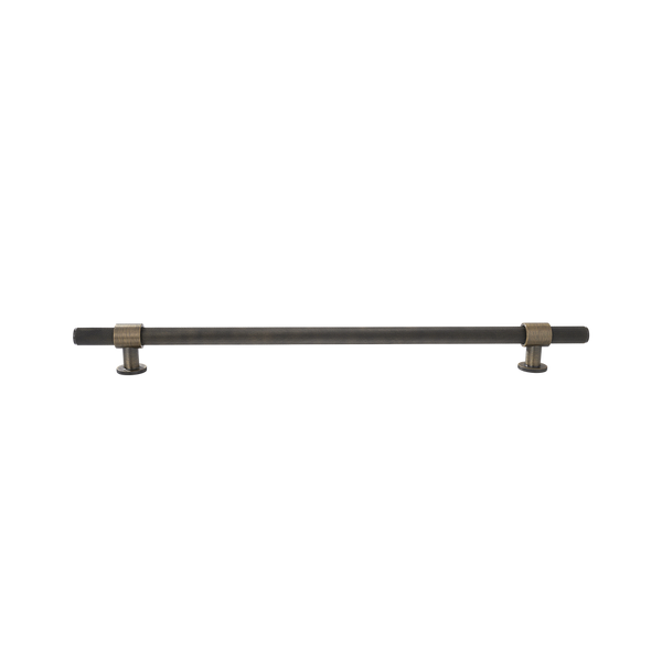 Momo Handles Belgravia Knurled Solid Brass Door Pull Handle Dark Brushed Brass