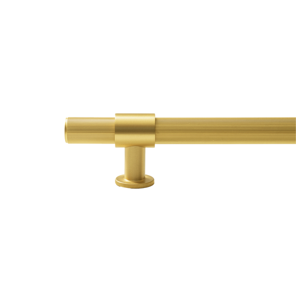 Momo Handles Belgravia Lined Solid Brass Door Pull Handle Brushed Satin Brass