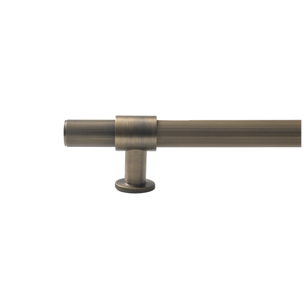 Momo Handles Belgravia Lined Solid Brass Door Pull Handle Dark Brushed Brass