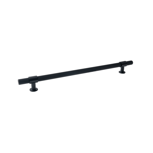 Momo Handles Belgravia Lined Solid Brass Door Pull Handle Matte Black