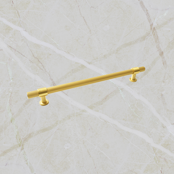 Momo Handles Belgravia Lined Appliance Pull Solid Brass 416mm Brushed Satin Brass