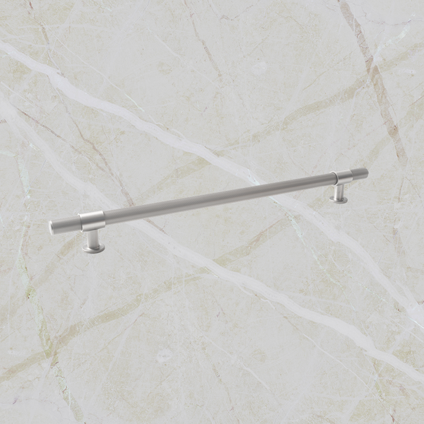 Momo Handles Belgravia Lined Appliance Pull Solid Brass 416mm Dull Brushed Nickel