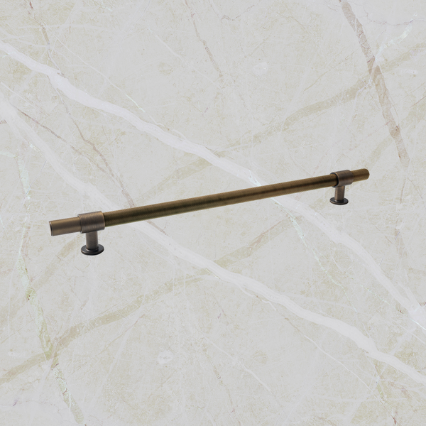 Momo Handles Belgravia Lined Solid Brass Entrance Pull Handle Bronze
