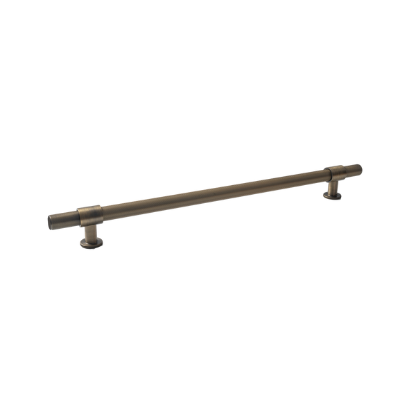 Momo Handles Belgravia Lined Solid Brass Entrance Pull Handle Dark Brushed Brass