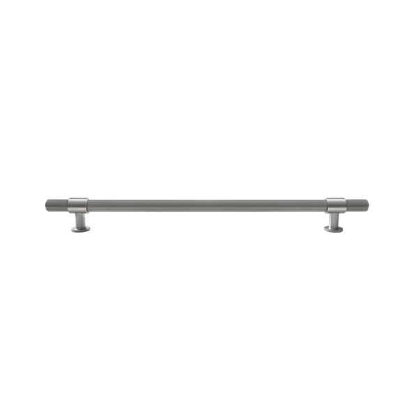 Momo Handles Belgravia Lined Solid Brass Entrance Pull Handle Dull Brushed Nickel