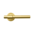 Momo Handles Belgravia Plain Solid Brass Tubular Latch Passage Lever Set Brushed Satin Brass