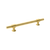 Momo Handles Belgravia Plain Bar Pull Solid Brass 160mm Brushed Satin Brass