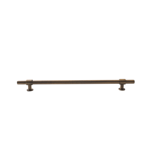 Momo Handles Belgravia Plain Bar Pull Solid Brass 320mm Bronze