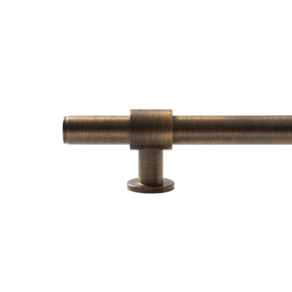 Momo Handles Belgravia Plain Bar Pull Solid Brass 320mm Bronze