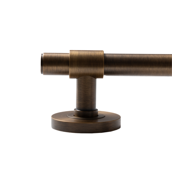 Momo Handles Belgravia Plain Lever Handle Set Bronze