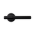 Momo Handles Belgravia Plain Lever Handle Set Matte Black