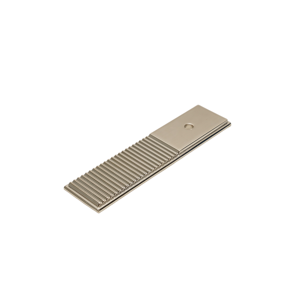 Momo Handles Barrington Round Knob Backplate 32mm Polished Nickel