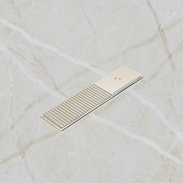 Momo Handles Barrington Round Knob Backplate 32mm Polished Nickel