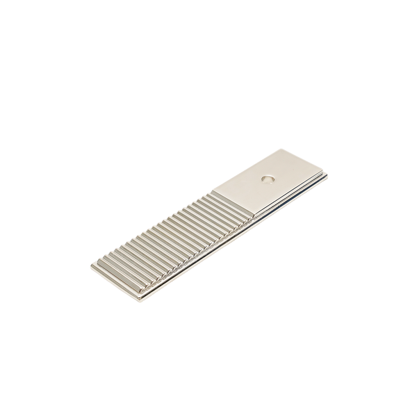 Momo Handles Barrington Round Knob Backplate 32mm Polished Nickel