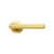 Momo Handles Bellevue Solid Brass Knurled Tubular Latch Privacy Lever Set Brushed Satin Brass