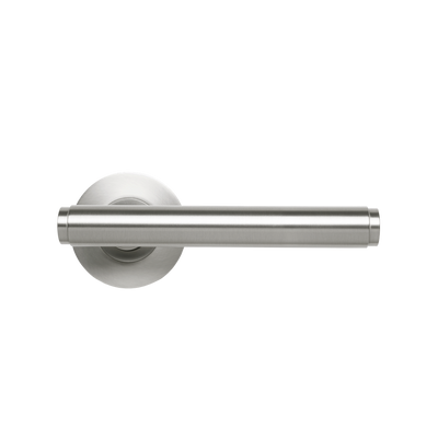 Momo Handles Bellevue Plain Lever Handle Set Dull Brushed Nickel