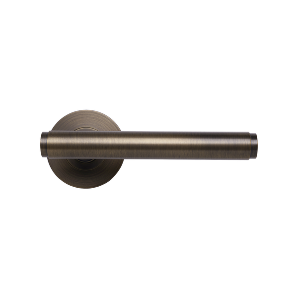 Momo Handles Bellevue Solid Brass Plain Mortice Lock Passage Lever Set Bronze
