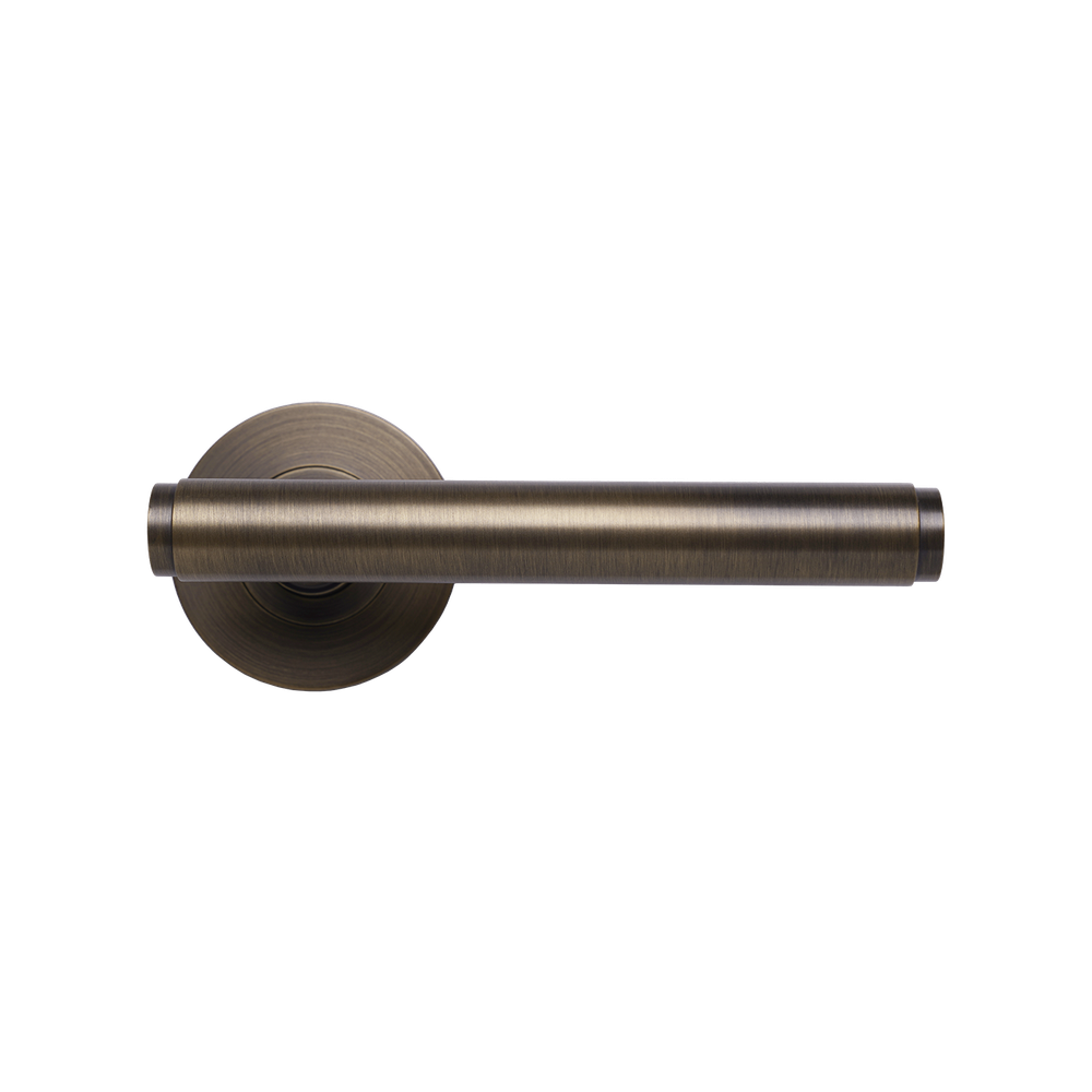 Momo Handles Bellevue Solid Brass Plain Tubular Latch Passage Lever Se ...