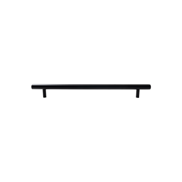 Momo Handles Bellevue Plain Solid Brass Door Pull Handle Matte Black