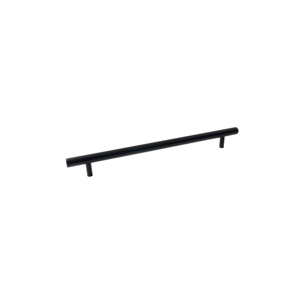 Momo Handles Bellevue Plain Solid Brass Door Pull Handle Matte Black