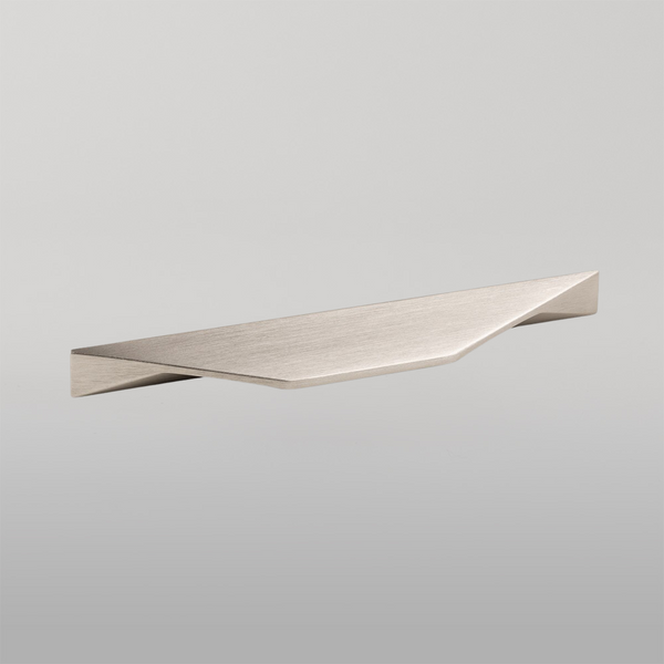 Momo Handles Momo Cutt Pull Handle 96mm Dull Brushed Nickel