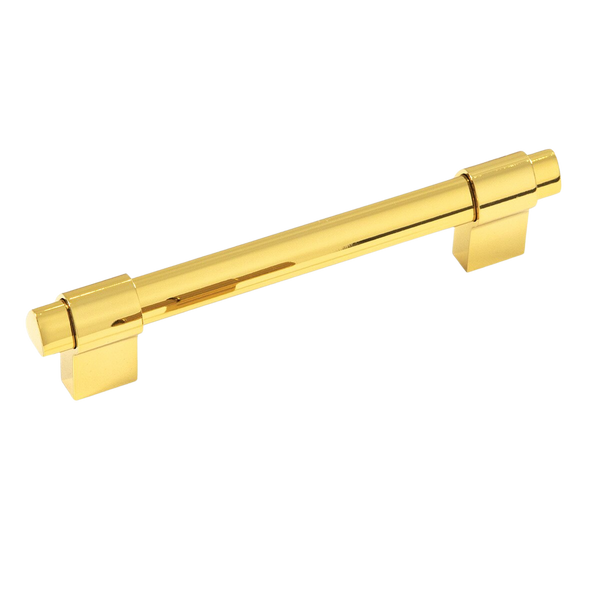 Momo Handles Momo Casper Bar Handle 128mm Polished Gold