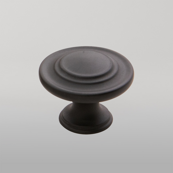 Momo Handles Momo Florencia Concentric Knob 33mm Matte Black