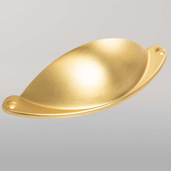 Momo Handles Momo Florencia Cup Pull 64mm Brushed Matte Brass
