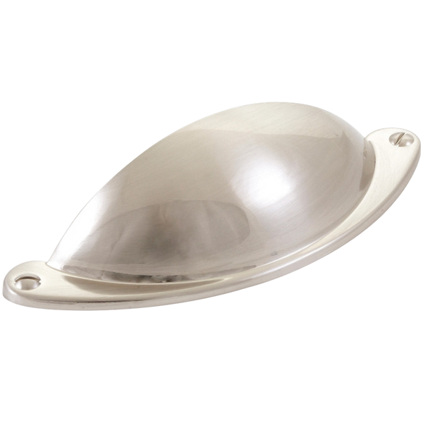 Momo Handles Momo Florencia Cup Pull 64mm Brushed Nickel