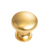 Momo Handles Momo Florencia Plain Knob 29mm Brushed Matte Brass